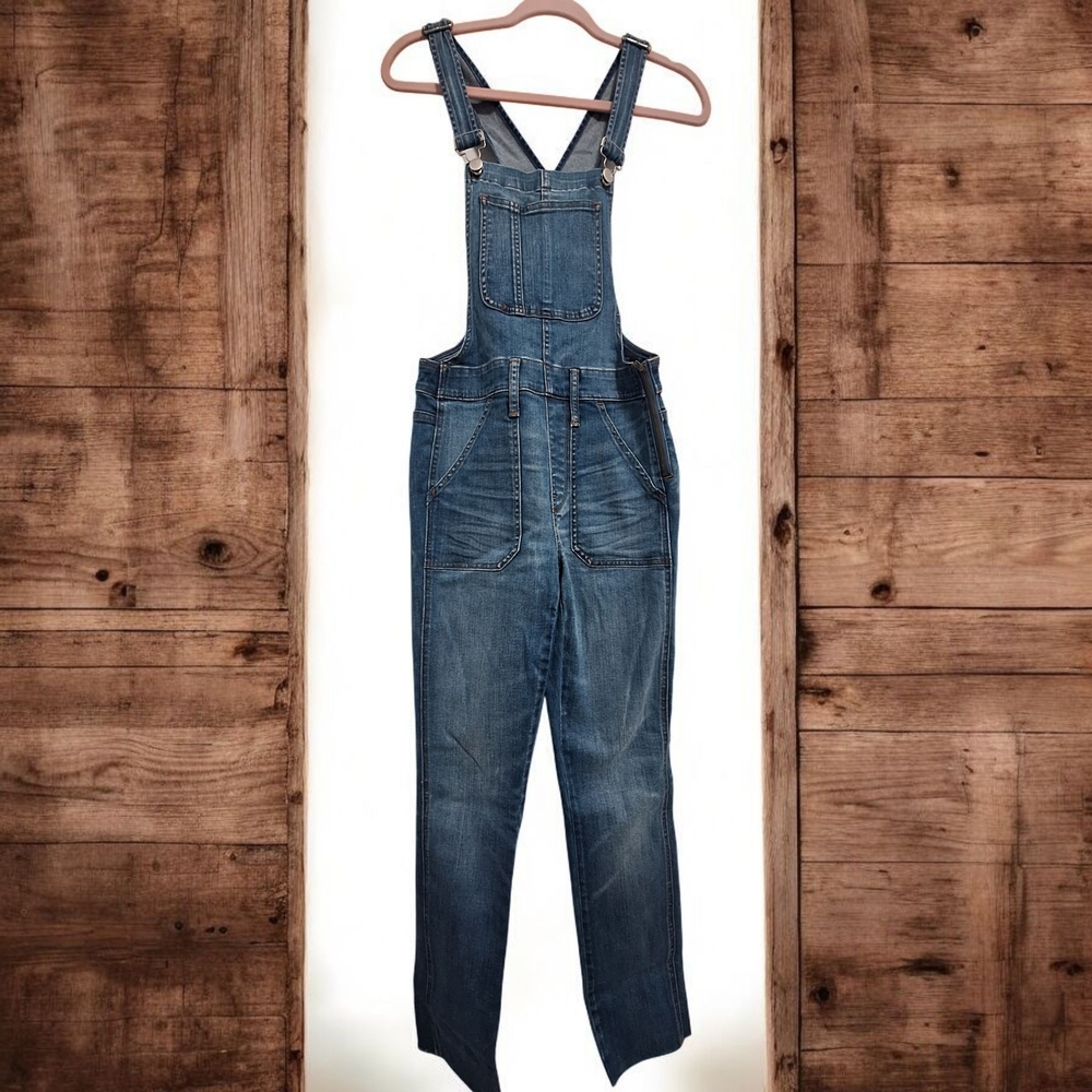 Madewell Women's Blue Denim Overalls
